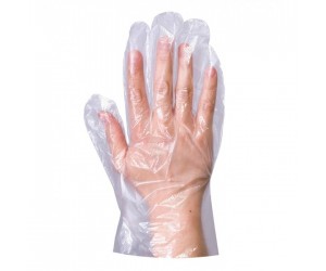 Одноразовые перчатки полиэтиленовые